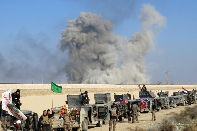 Iraqi troops close in on central Ramadi