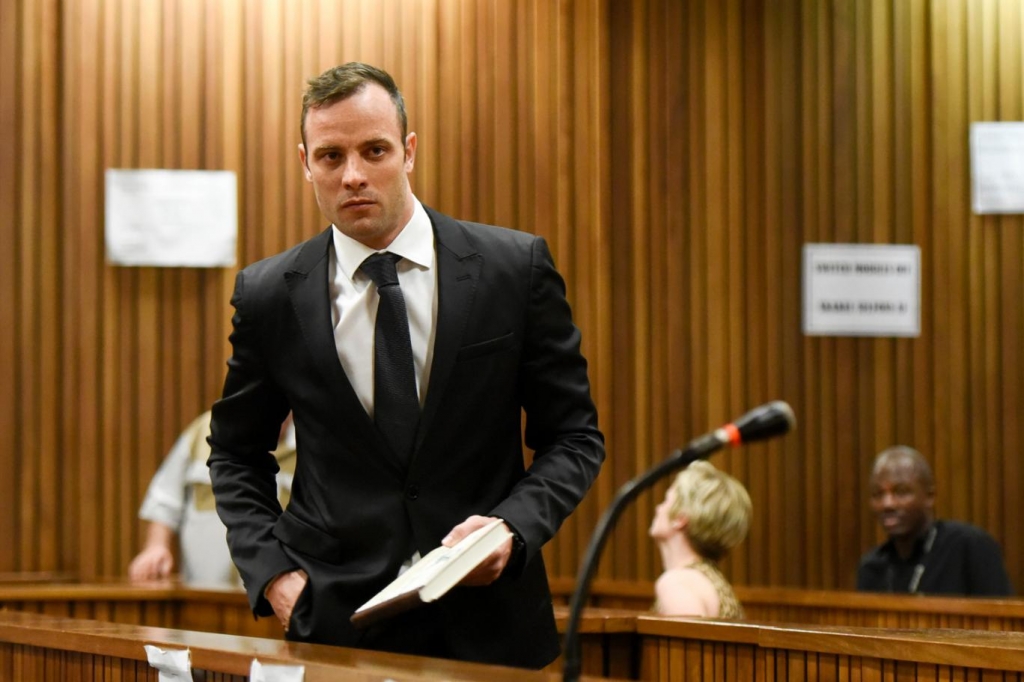 Awaiting his fate Oscar Pistorius Herman Verwey  AFP  Getty Images