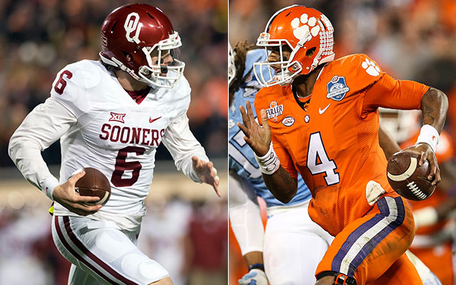 Orange Bowl Baker Mayfield Oklahoma Deshaun Watson Clemson