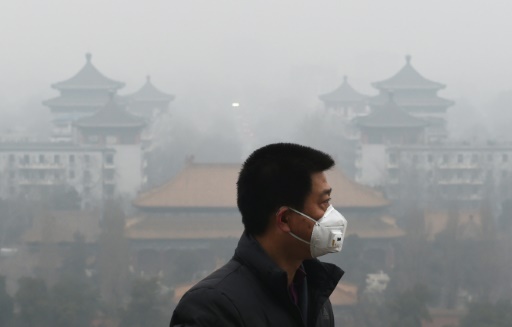 Beijing traffic cut schools closed due to pollution red alert