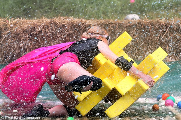 Best bit In her interview Porter revealed that she thoroughly enjoyed the Celebrity Cyclone challenge