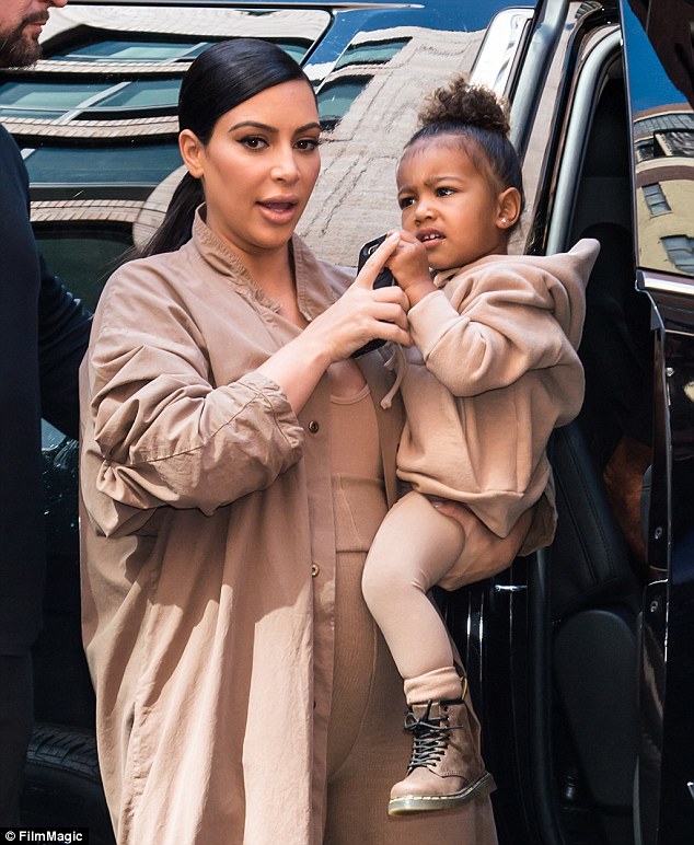 Big sister Kim has given her two-year-old daughter North a little brother named Saint