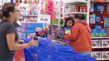 Barbie back on top: Massive crowds' Black Friday bargain hunt