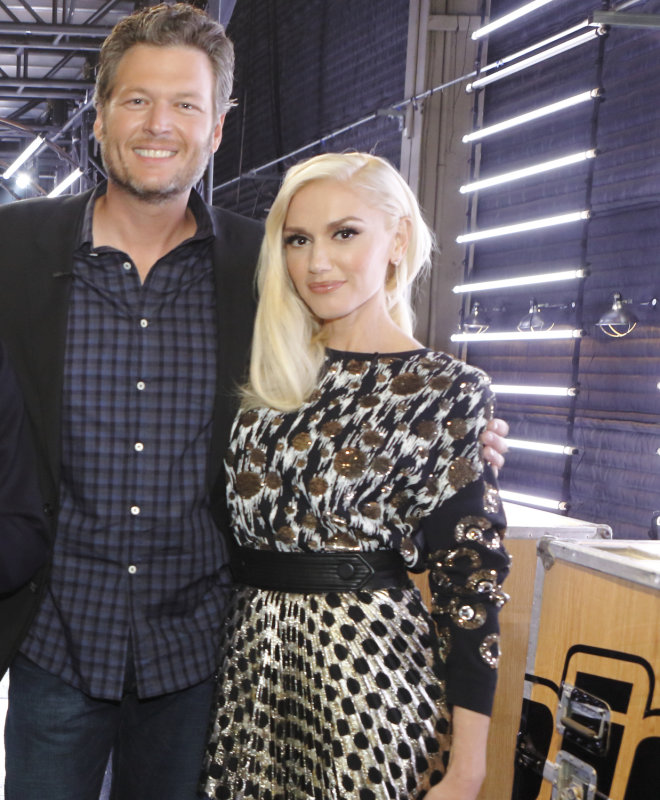 Blake Shelton and Gwen Stefani Spend Thanksgiving Apart