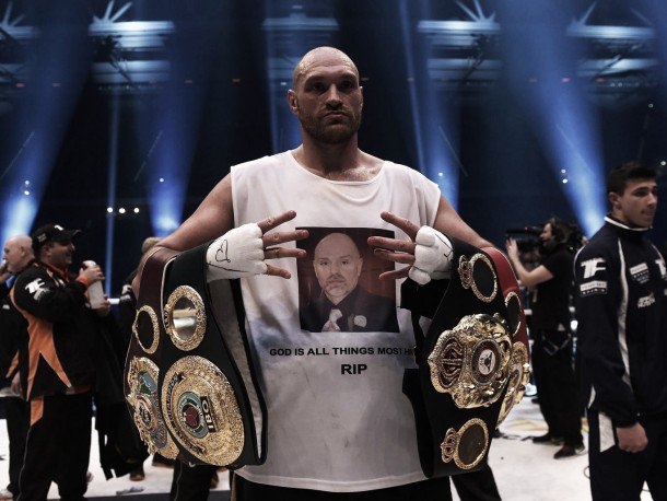 Tyson Fury stripped of IBF World Heavyweight title