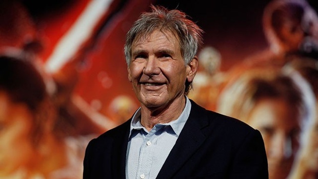 Harrison Ford at Force Awakens fan event