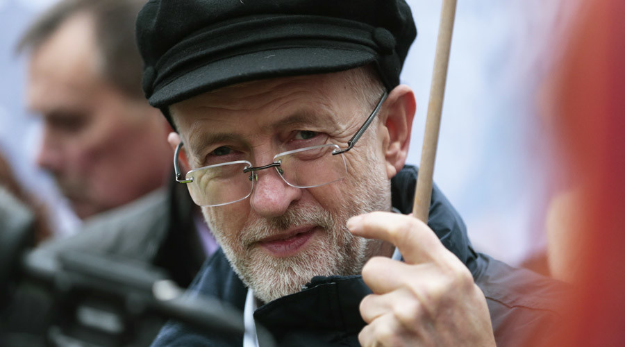 Britain's leader of the opposition Labour Party Jeremy Corbyn