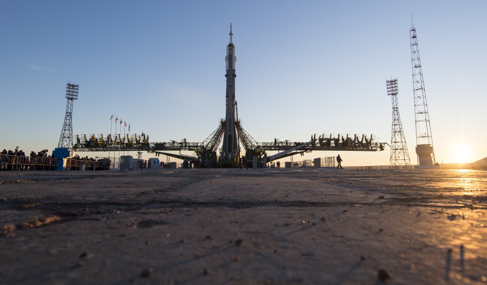 Russian capsule heads for space station