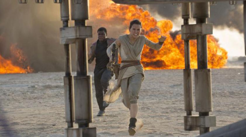 British duo John Boyega and Daisy Ridley take lead roles in Star Wars The Force Awakens