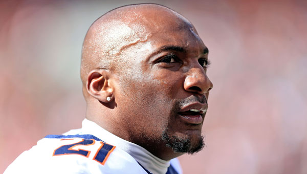 Cornerback Aqib Talib #21 of the Denver Broncos