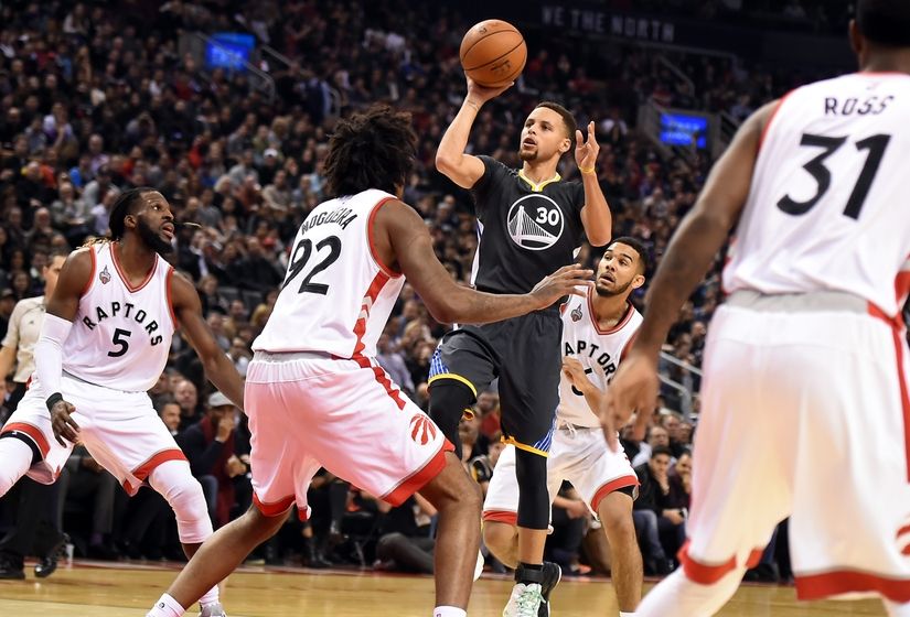 Warriors Hang On Over Raptors Reach 21-0