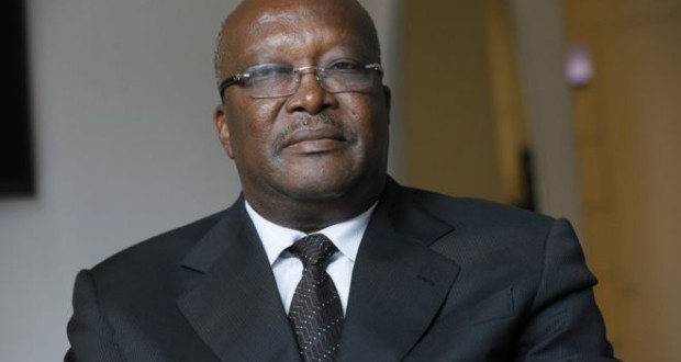 Burkina Faso's new President Roch Marc Christian Kabore