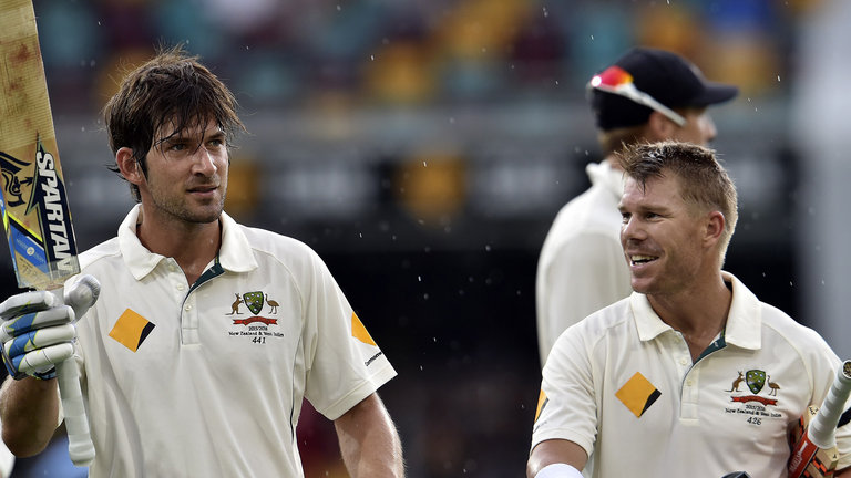 Burns and Warner have been in excellent form for Australia