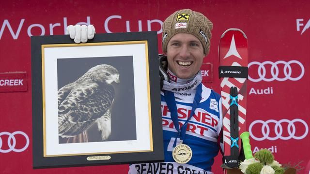 Hirscher ends long wait for super-G triumph