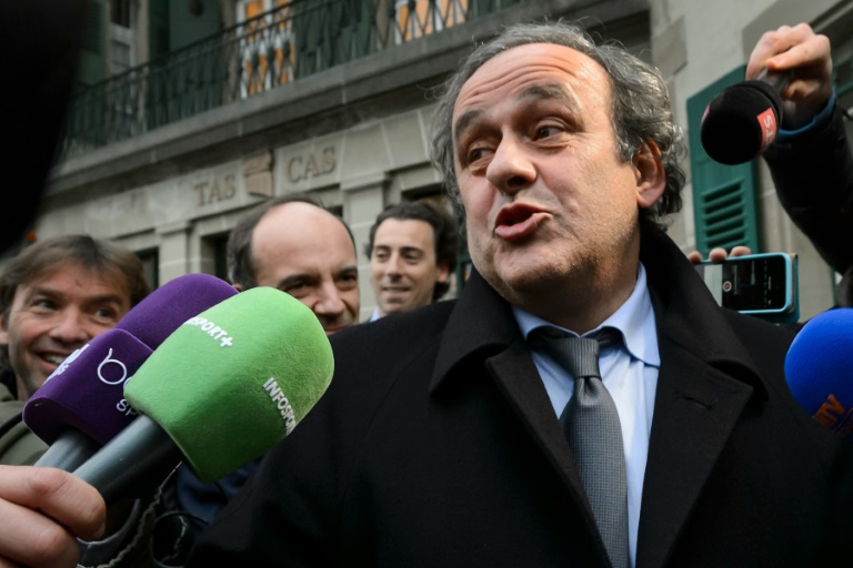 AFP  File  Fabrice Coffrini The Court of Arbitration has upheld Michel Platini's 90-day from suspension his FIFA role