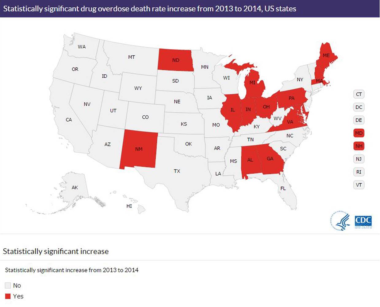 Drug Overdose Deaths Hit Record Numbers in 2014, CDC Says