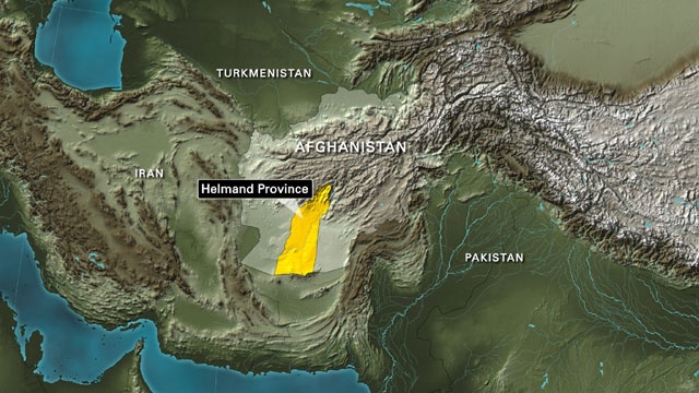 Helmland province Afghanistan