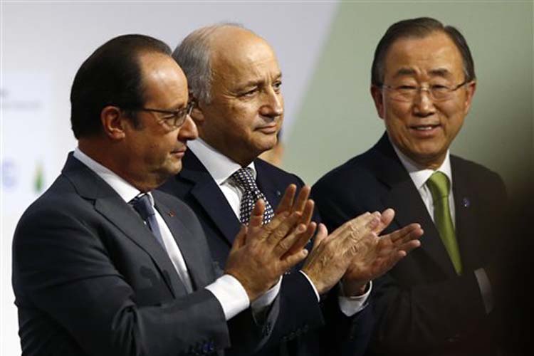 Calling it an'ambitious and balanced agreement French Foreign Minister Laurent Fabius said it would mark a'historic turning point for the world