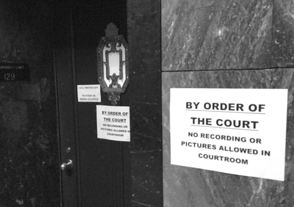 Cameras were not allowed in court during the Daniel Holtzclaw trial except during the verdict announcement