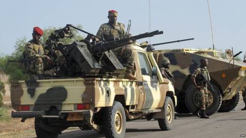 Cameroonian Soldiers
AFP