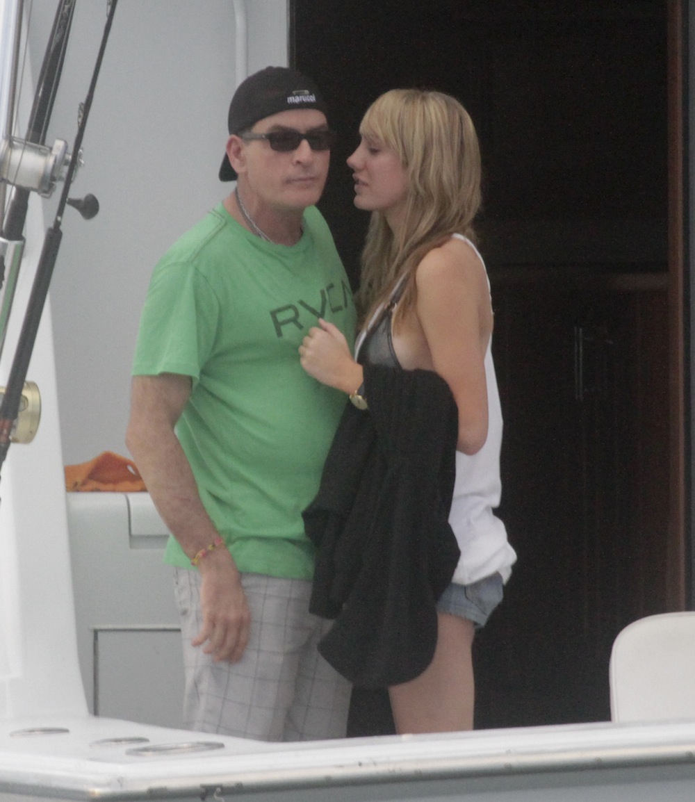 Charlie Sheen'forced ex Brett Rossi to have an abortion and had unprotected