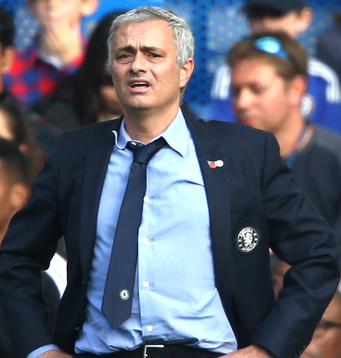 Jose Mourinho. Pic  AFP