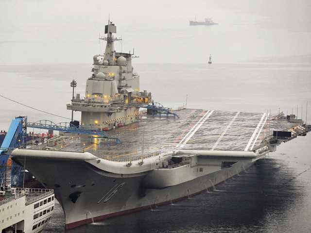 China says it is building its second aircraft carrier