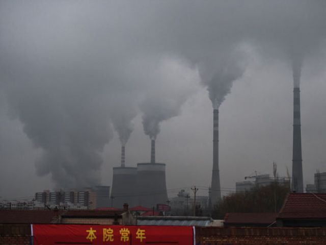 19 2015 smoke belches from a coal-fueled power station near Datong in China's northern Shanxi province