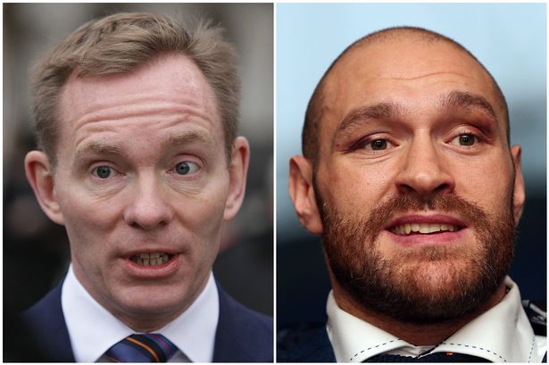 Chris Bryant and Tyson Fury