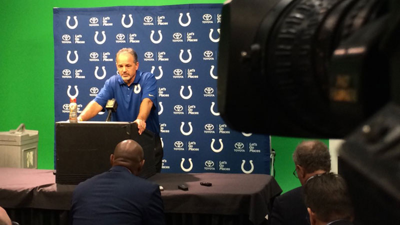 Chuck Pagano's post-game press conference