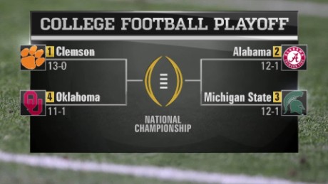 Breaking: OU To Face Clemson In College Football Playoff