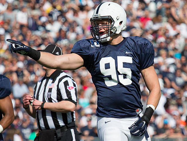 Penn State's Carl Nassib Earns Big Ten Defensive Player of the Year