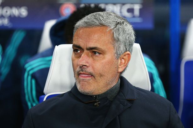 Clive Mason  Getty Images

Relief Jose Mourinho manager of Chelsea looks