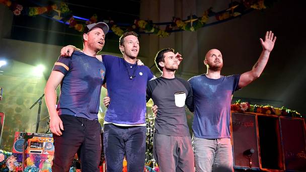 Coldplay performed at St John at Hackney Church in London for the Annie Mac show on Radio 1