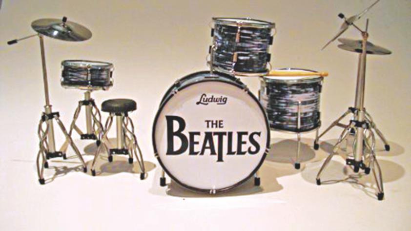 Ringo Starr's 1963 drum kit sells for £1.4m at US auction