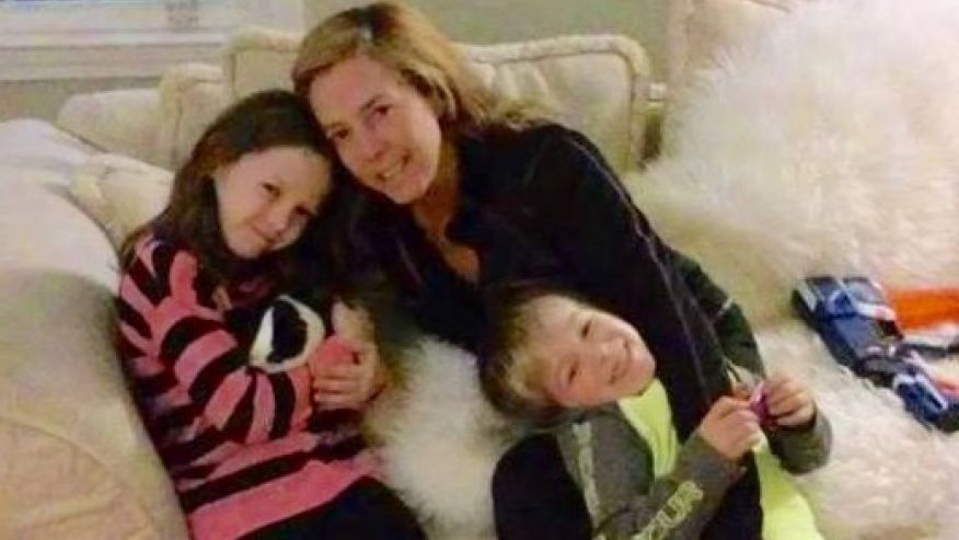 Cops found Valerie McGrath center and her children Eden and Steven safe on Monday