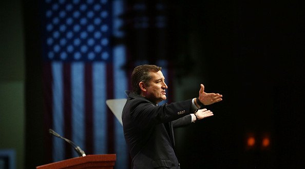 ORLANDO FL- NOVEMBER 13 Republican presidential candidate Sen. Ted Cruz speaks during the Sunshine Summit conference being held at the Rosen Shingle Creek