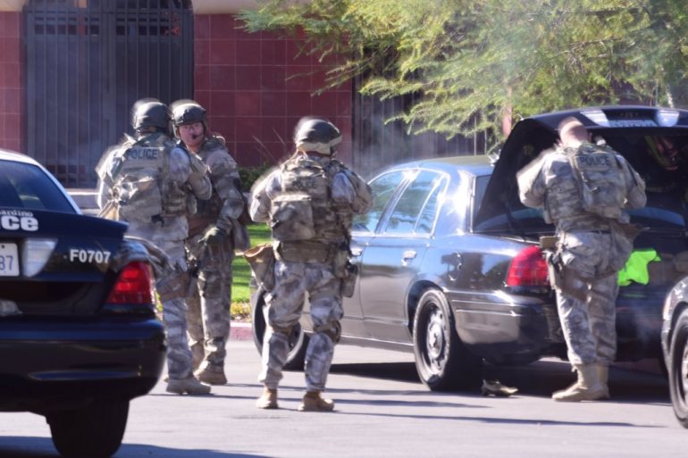 Reports of up to 20 victims in mass shooting in California city of San Bernardino