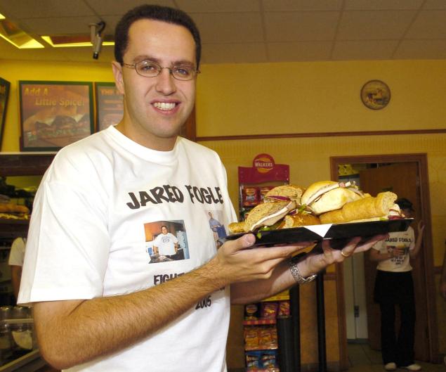 Former Subway pitchman Jared Fogle was sentenced to more than 15 years in prison last month for child porn and sex with minors