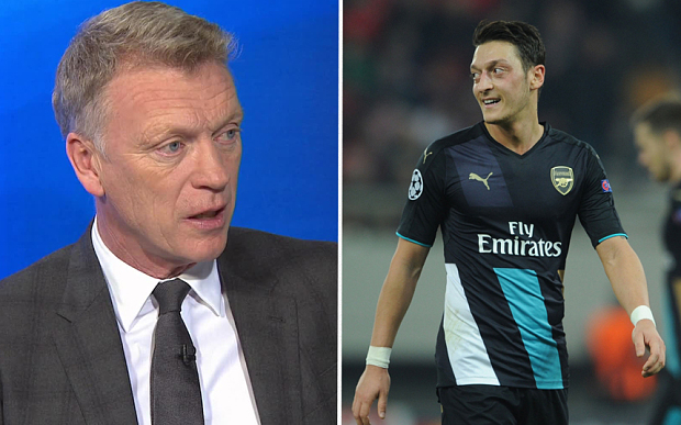 David Moyes does not rate Mesut Ozil