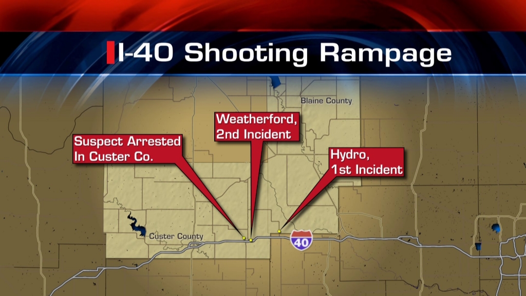 Shooting rampage along I-40 kills 2 drivers