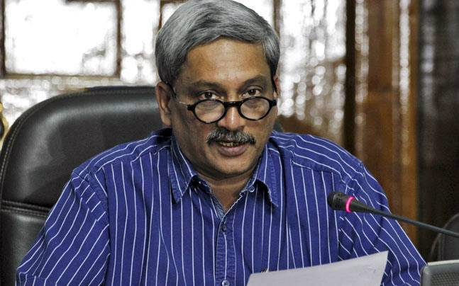 Defence Minister Manohar Parrikar