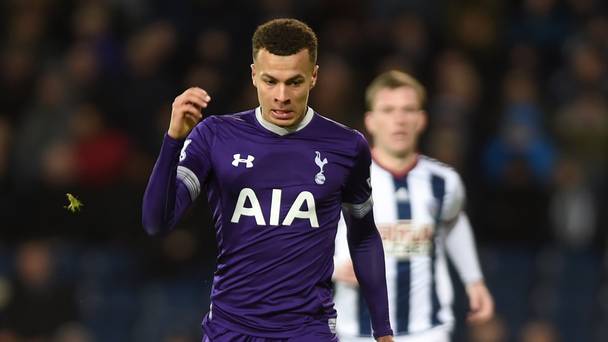 Dele Alli scored Tottenham's opener in their 1-1 draw at West Brom on Saturday