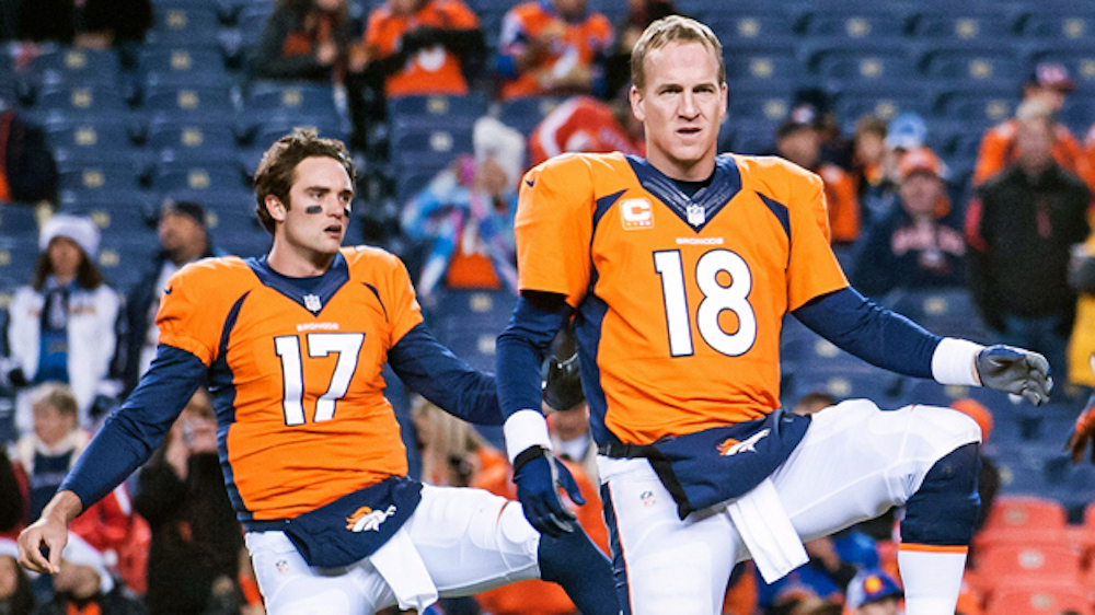 Brock Osweiler Peyton Manning