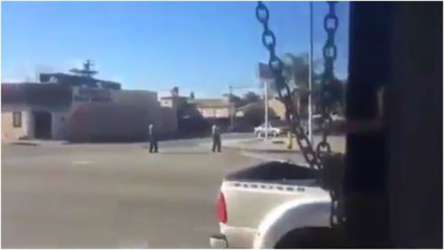 Deputies firing in image from cellphone video