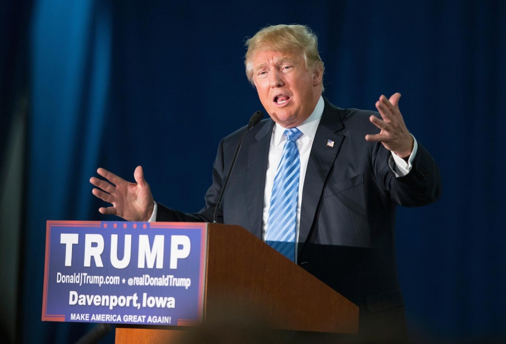 Donald Trump speaks to supporters. Scott Olson  Getty Images