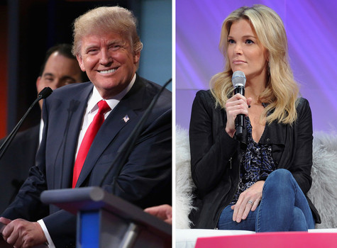 Donald Trump and Megyn Kelly.....GOP frontrunner and Fox news reader heading for second showdown at debate