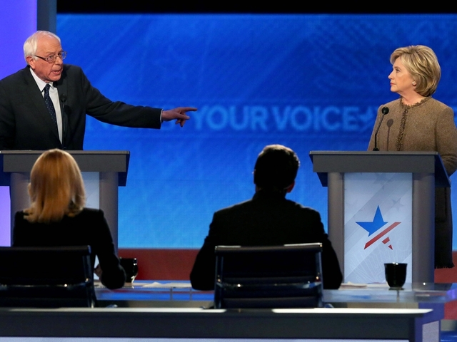 After data breach fight, Clinton and Sanders face off at Democratic debate