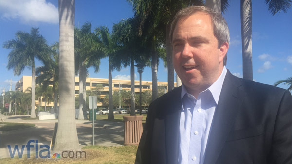 Joe Gruters chairman of Florida's Trump for President campaign says more than 10,000 expected at Trump's Saturday Rally