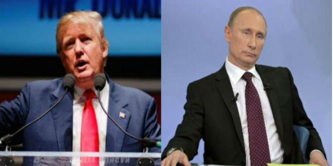 Donald Trump and Vladmir Putin